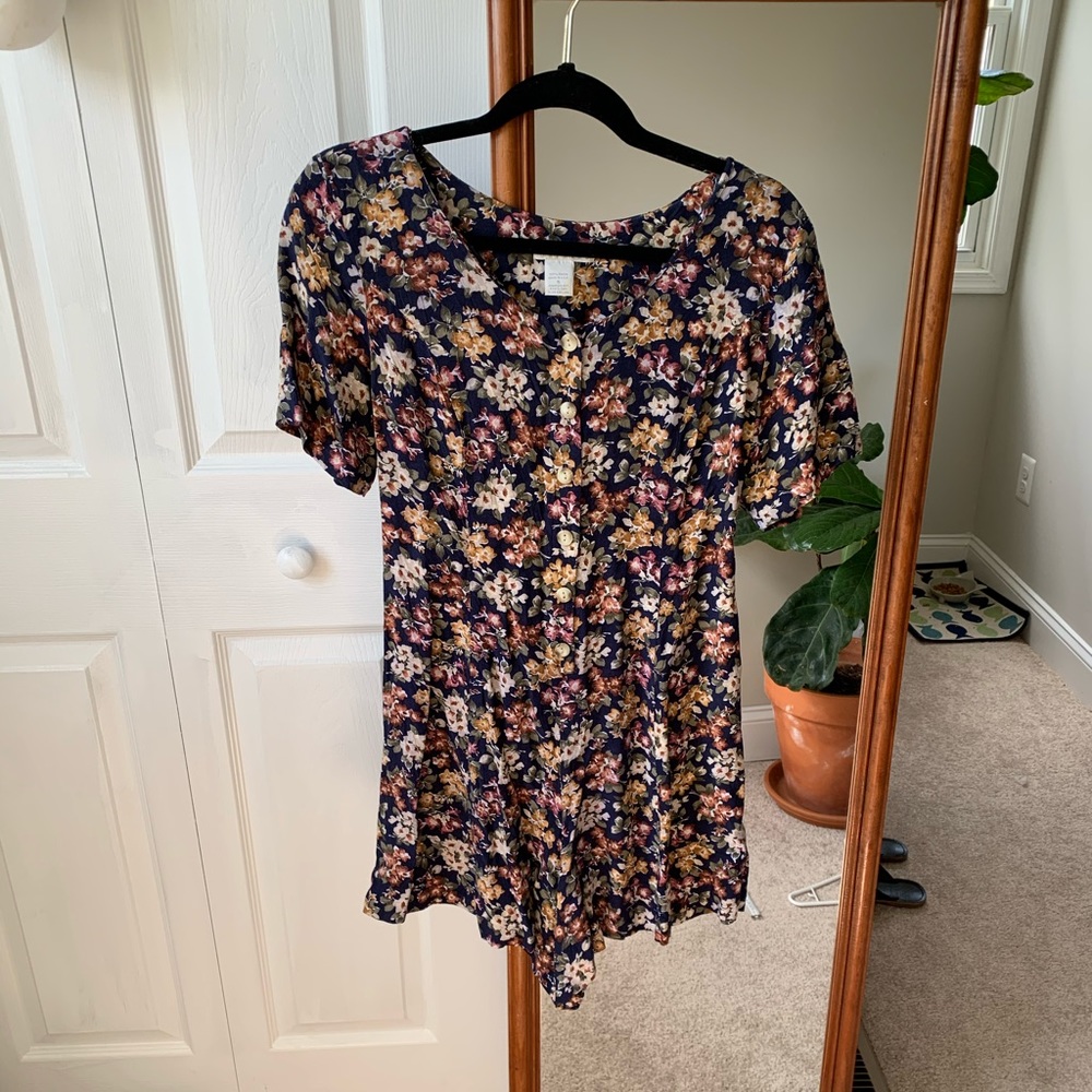 Vintage Express romper jumpsuit floral